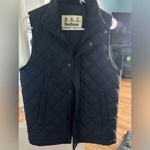 Men’s Barbour Vest in Navy, Size Small